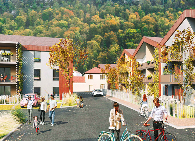 Le futur Parc Résidence Casamène à Besançon