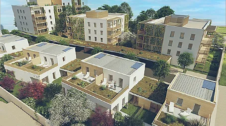 Eco-quartier Vauban à Besançon