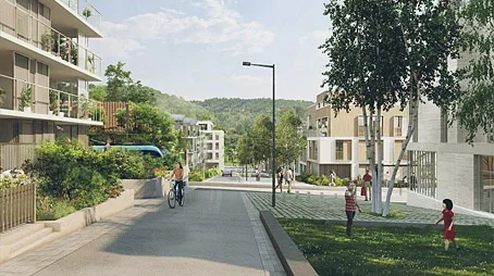 Eco-quartier Les Vaîtes à Besançon