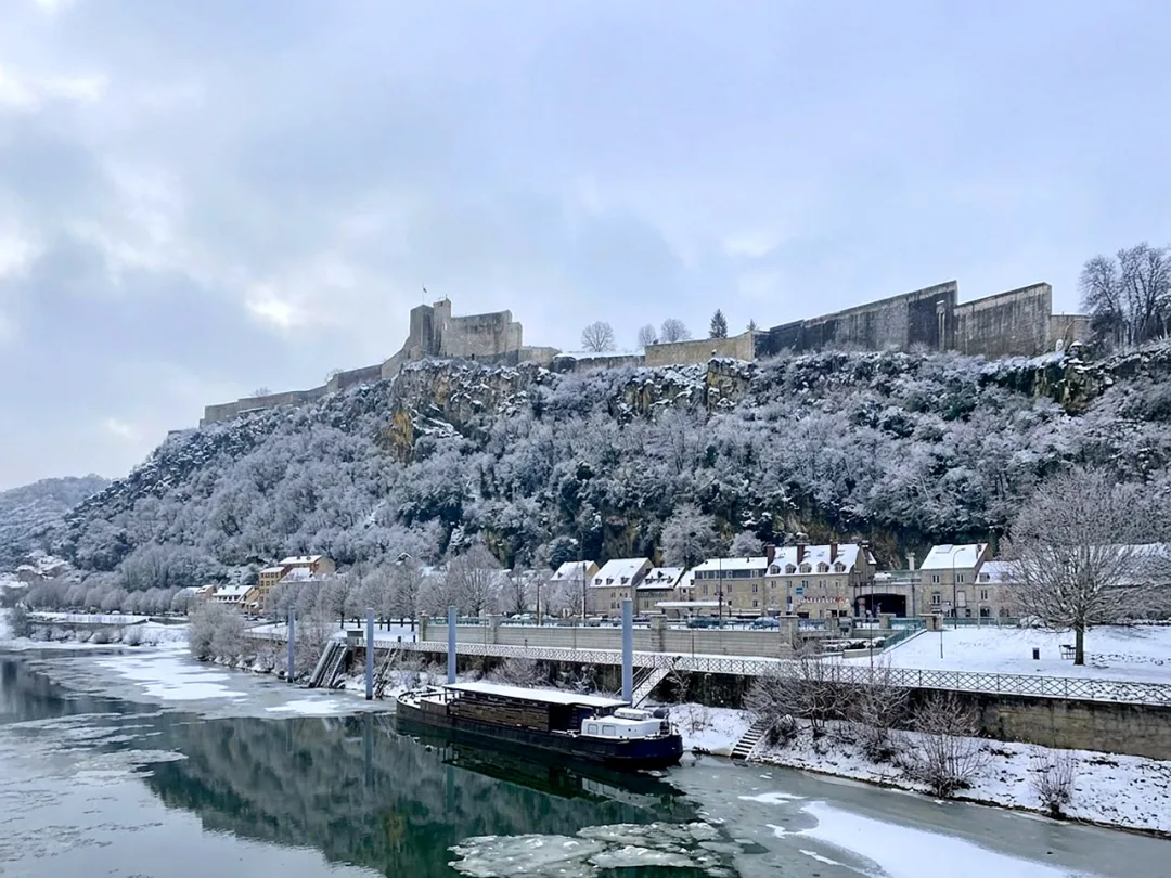 Besançon en hiver