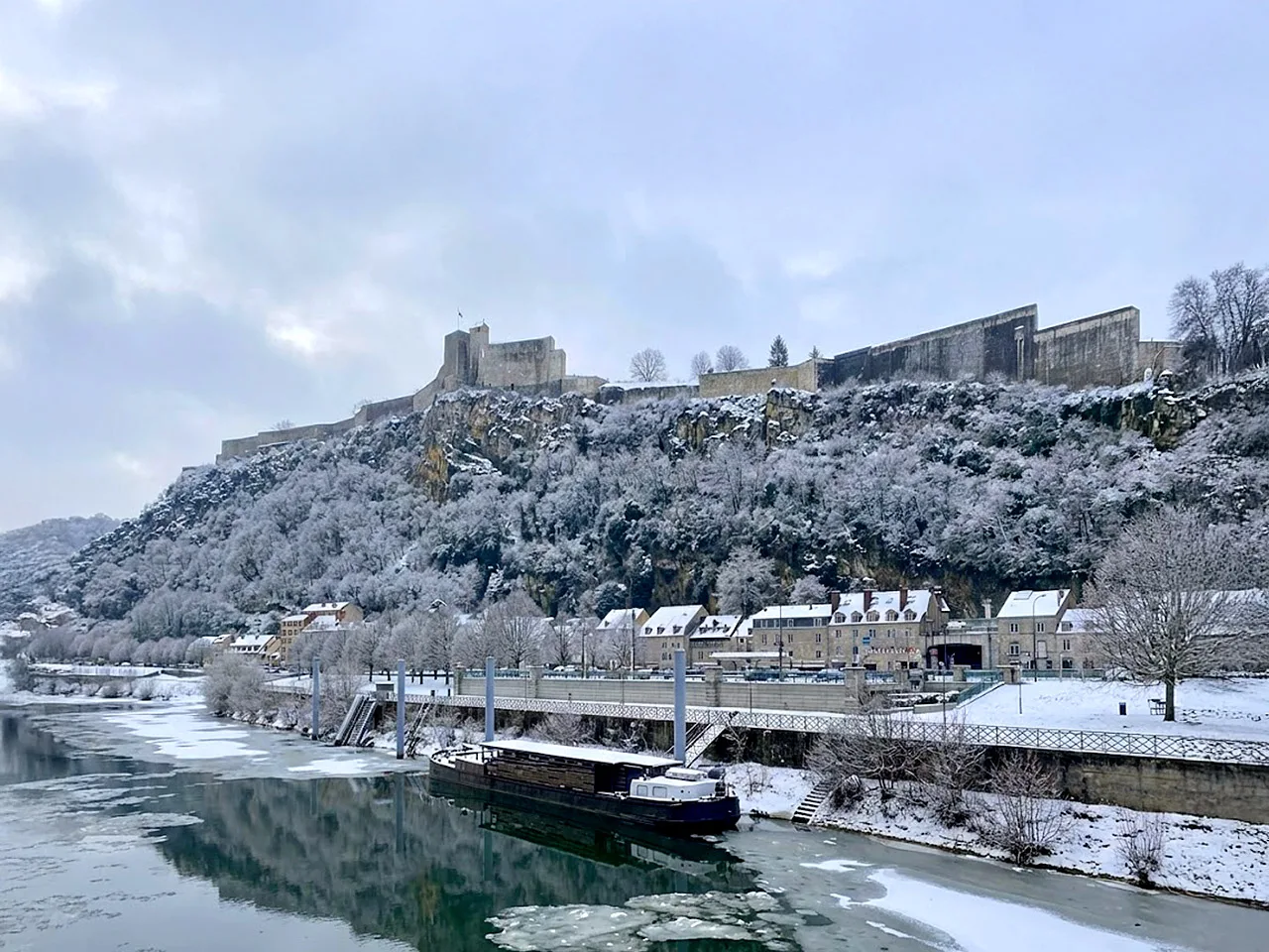 Besançon en hiver